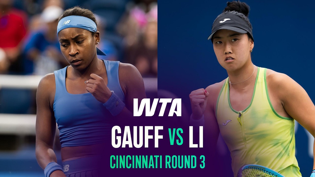 Coco Gauff vs. Ann Li | 2026 Cincinnati Round 3 | WTA Match Highlights