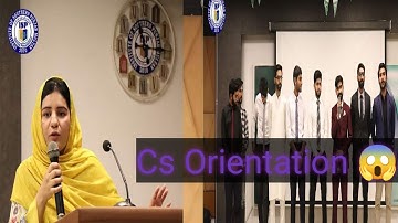Cs orientation isp multan😍 | 2023 | Hamza malik world
