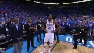 NBA Finals 2012 - Kevin Durant 17 points in the 4th quarter in Game 1 vs Miami