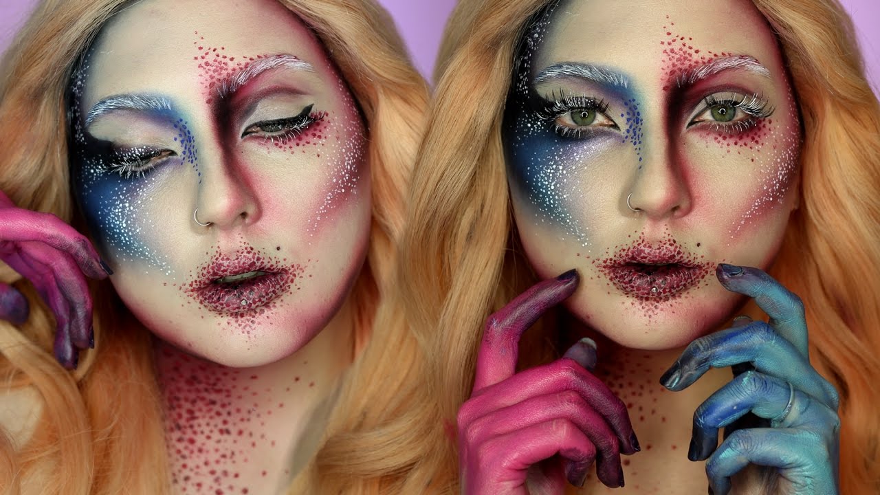 Avant Garde Face Chart Recreation Makeup Tutorial YouTube