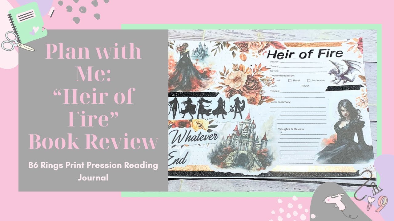 “Heir of Fire” Book Review & Plan with Me ft