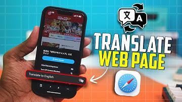 How to Translate a Web Page on iPhone Safari | Easily Convert Websites to Any Language