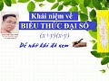 Toán 7: Khái niệm biểu thức đại số