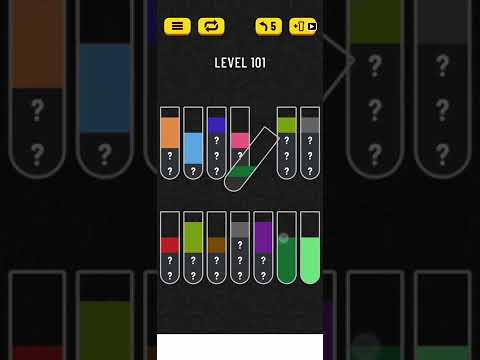 2022! Water Sort Level 101 Walkthrough Solution Android/iOS