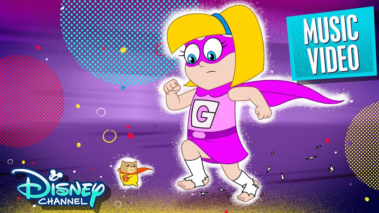 In a Hurry ⚡️| Music Video 🎶 | Hamster & Gretel | @disneychannelanimation