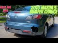 How to change a Mazda 3 rear bumper in less than 5 minutes!!!