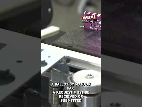 Thousands in Maryland already request mail-in ballots ahead of primary
