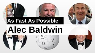 Alec Baldwin As Fast As Possible
