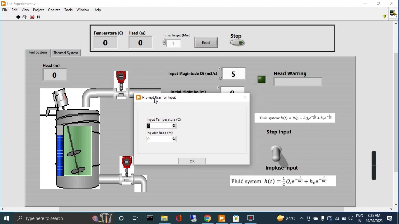 洋書 Laboratory Experiments in LabVIEW LabVIEW: Plant Process Simulation in LabVIEW - YouTube