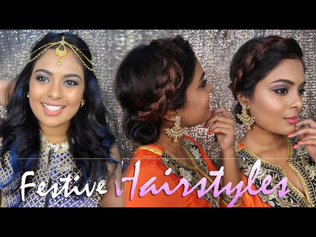 Which hair style suits on ethnic wear? - Quora