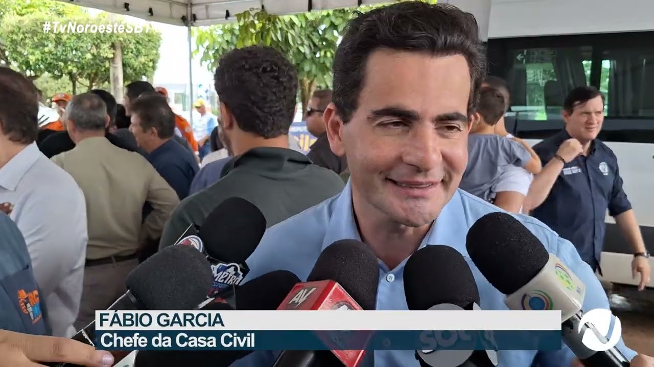 GOVERNADOR DE MATO GROSSO VISITA NOROESTE DO ESTADO