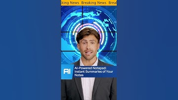 AI-Powered Notepad: Instant Summaries of Your Notes