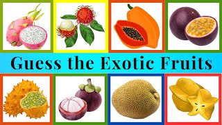 Easy Fruit Quiz | Can you Name these 50 Exotic Fruits? by QuizzoRama 111 views 3 months ago 8 minutes, 33 seconds