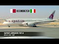 Great service narrow seats  qatar airways 7878  doha  milan mxp  economy