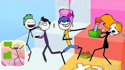 Money Race (WEEGOON)- Part 1 - Funny StickMan Gameplay Walkthrough (Android, iOS) Gameplay.