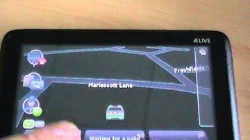 Driver logging on to TomTom