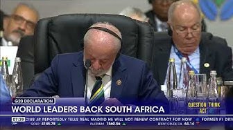 Thumbnail for G20 Declaration | World leaders back SA
