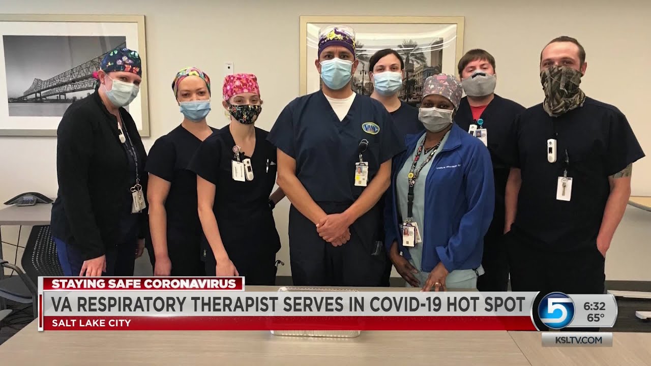 Utah Respiratory Therapist Volunteers To Help Sick Veterans In New
