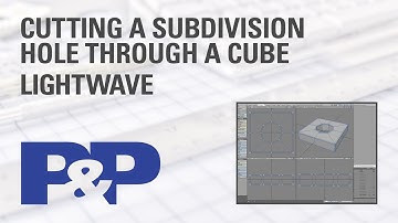 Cutting a subdivision / subpatch hole through a cube - Lightwave 3D 9.3