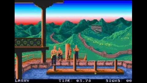 Chambers of Shaolin music - Trapped in China Atari ST