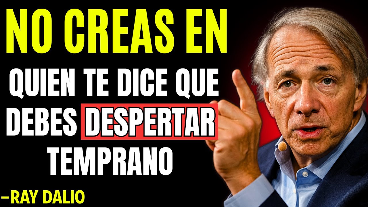 RAY DALIO: 6 REGLAS INDISCUTIBLES que todo MULTIMILLONARIO SIGUE pero NINGUNO te DICE!