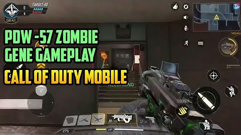 PDW-57 Zombie Gene Gameplay | Call of Duty Mobile