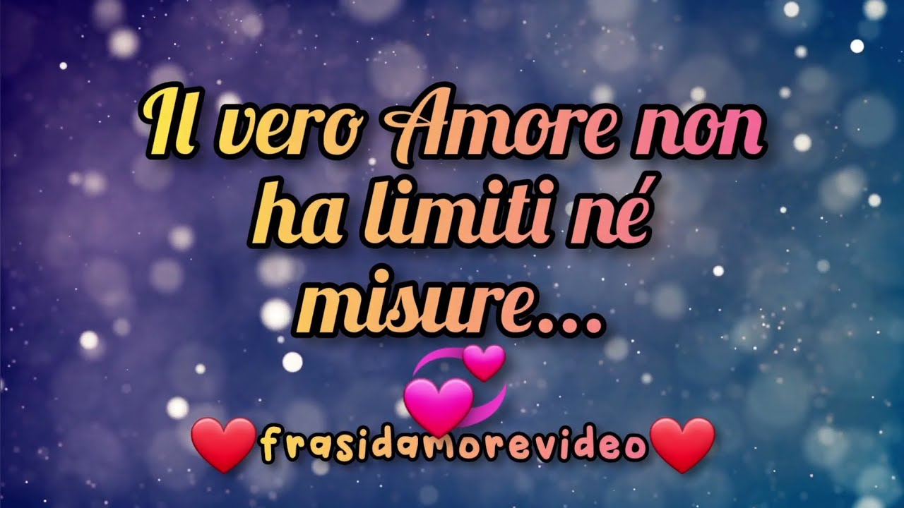 🌹Il vero amore non ha limiti né misure, ma è una continua espansione