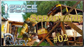 Space Engineers🪐 №2 Scrapyard - Scenario🚧Сценарий Свалка!