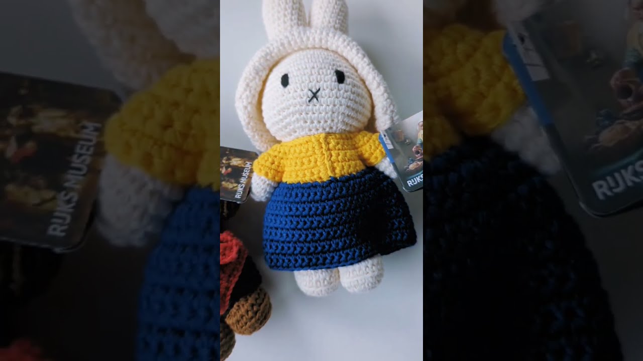 miffy x Rijks Museum Plush dolls by Just Dutch / ミッフィー