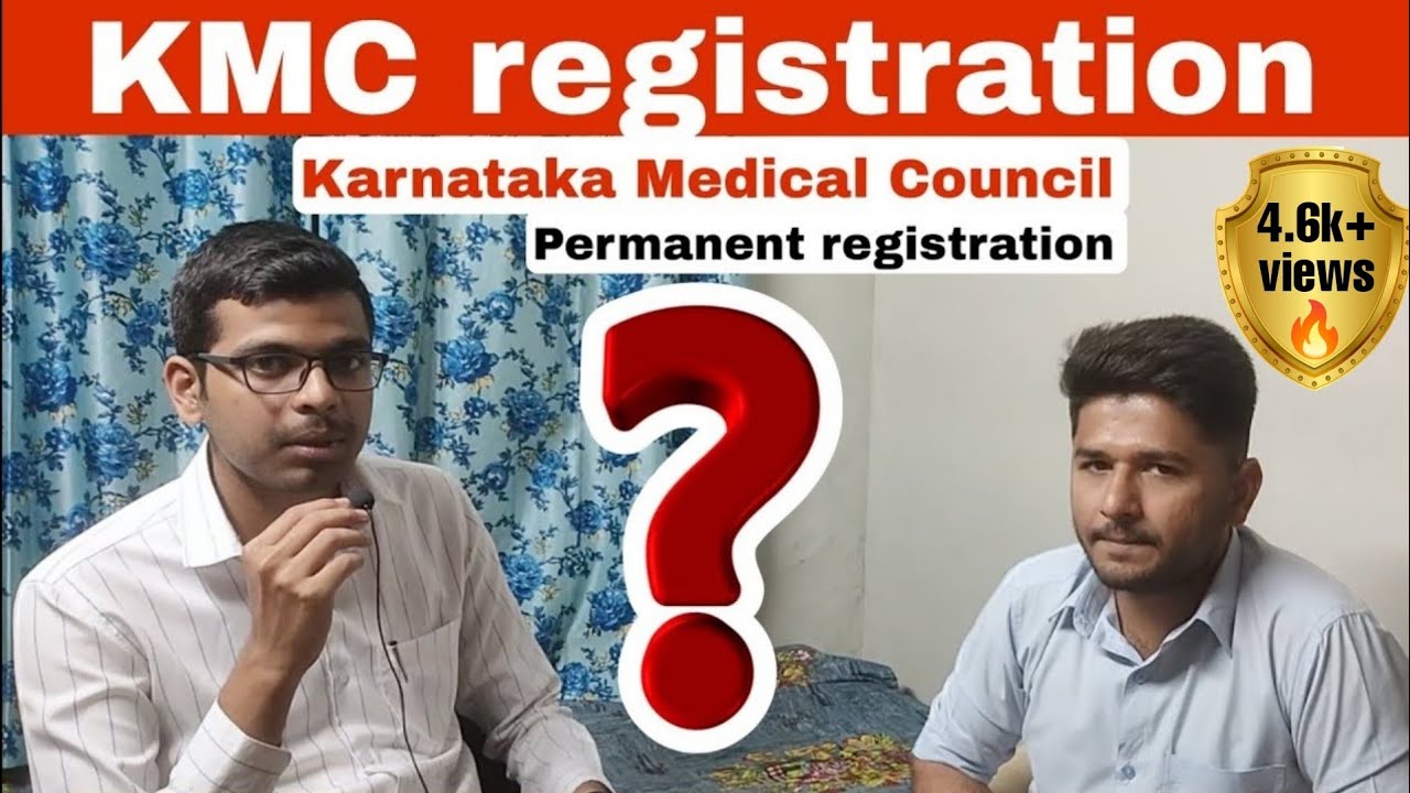 How To Get KMC Registration Karnataka Medical Council Permanent How To Get KMC Registration Karnataka Medical Council Permanent