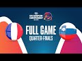 QUARTER-FINALS : France v Slovenia | Full Basketball Game | FIBA U18 European Championship 2023 image