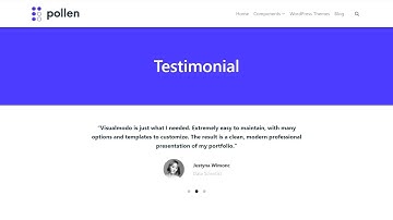 Testimonial Component Usage Guide - Pollen WordPress Plugin Free WPBakery Addons