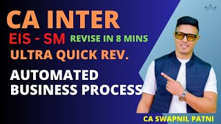 CA Inter | EIS | Ultra Quick Revision | Chp 1 | Automated Business Process |CA SWAPNIL PATNI#spc#ca
