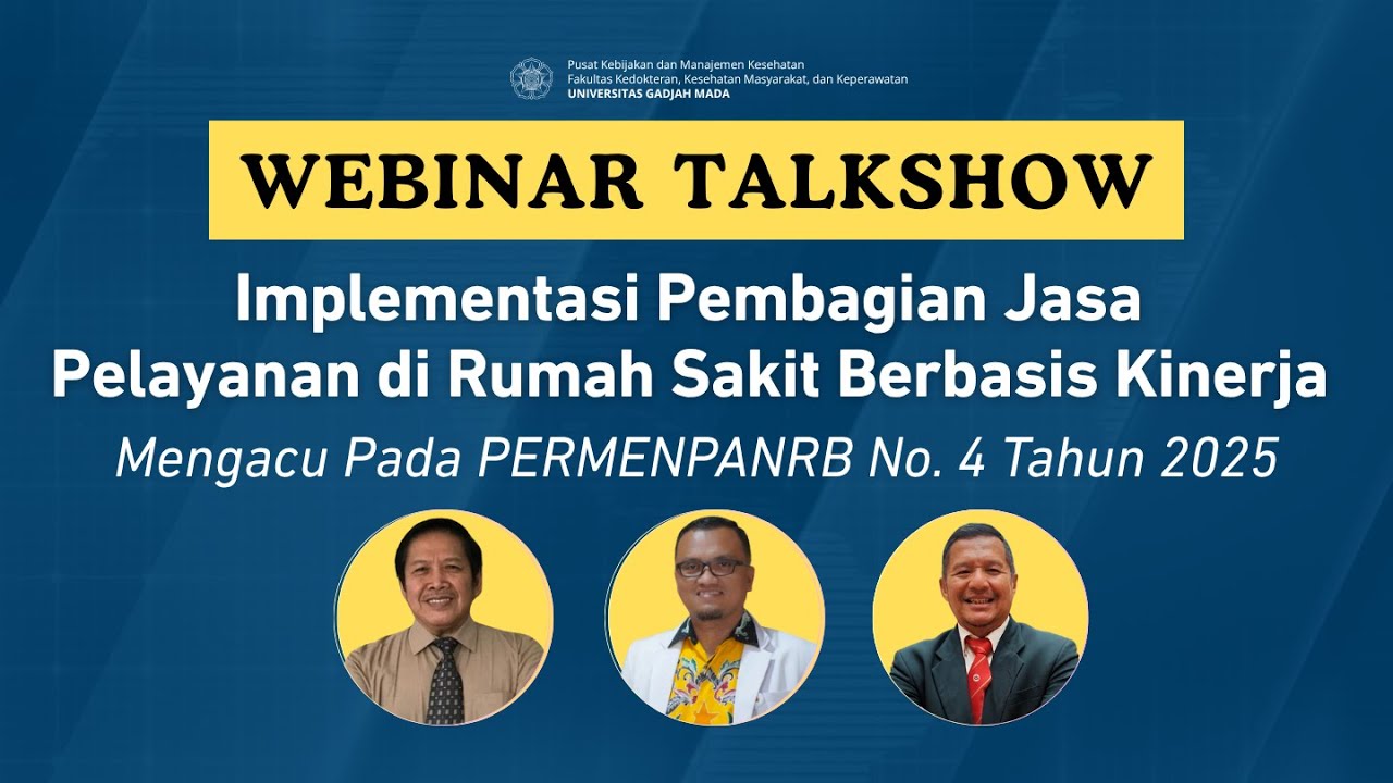 Implementasi Pembagian Jasa Pelayanan di RS Berbasis Kinerja Mengacu Pada PERMENPANRB No. 4 / 2025