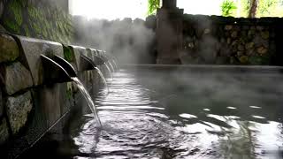 ASMR Suara air panas alami dari Pemandian Guci Tegal #asmr #airpanasguci #Tegal