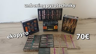 unboxing pyrotechniky💥🧨(ekopyro ma scamlo)