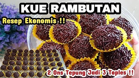 Thumbnail of KUE RAMBUTAN PALING LARIS | KUE KERING LEBARAN RAMBUTAN COKLAT MESES