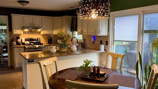 Blessed with Cozy Living Room/Kitchen Makeover Thanks to You and YouTube!!