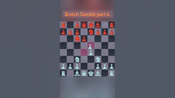 Scotch Gambit part 6. #chess #chessrush #chessgame  #chesscom #chessbaseindia #chessrushindonesia