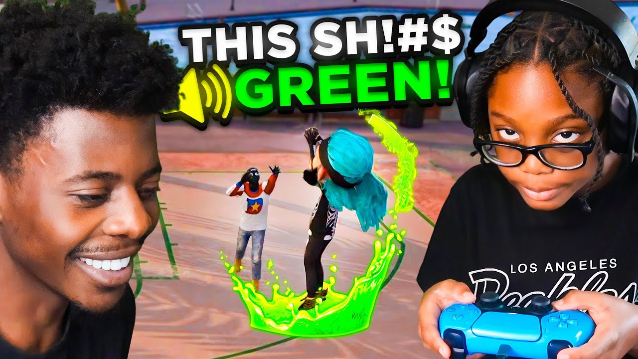 Я поделился со своим 9-летним братом своим секретным броском! ЛУЧШИЙ БРОСОК в NBA 2K26