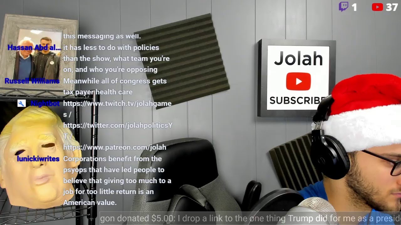 Merry Christmas | Chill politics convo - Jolah be spittin'