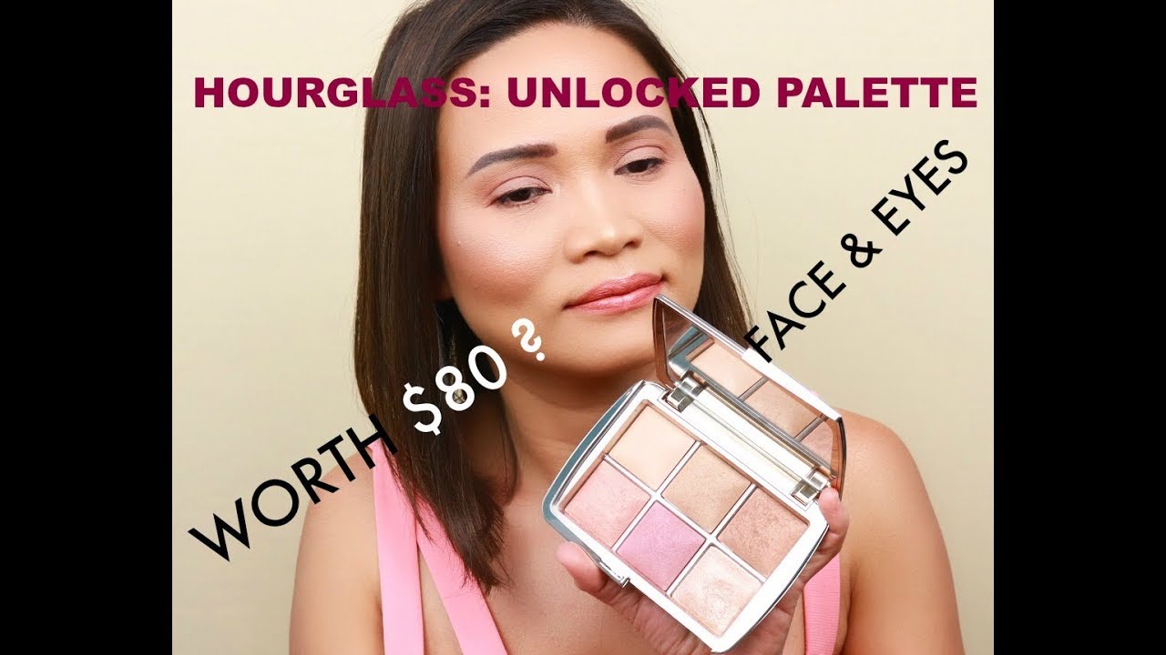 HOURGLASS Ambient Lighting Edit Unlocked Palette Review & Demo for Face & Eyes YouTube