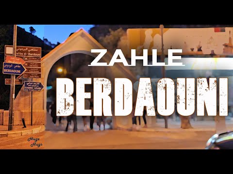 زيارة الى مقاهي البردوني في زحلة  - Berdaouni Zahle - Travel Video 4k