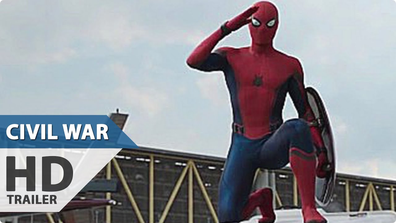 Captain America 3 Civil War NEW Spider Man Trailer Spots 2016 Marvel Superhero Movie HD Captain America 3 Civil War NEW Spider Man Trailer Spots 2016 Marvel Superhero Movie HD