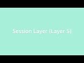 Session Layer in Computer Network | Layer 5 | OSI Model | TCP/IP Layer