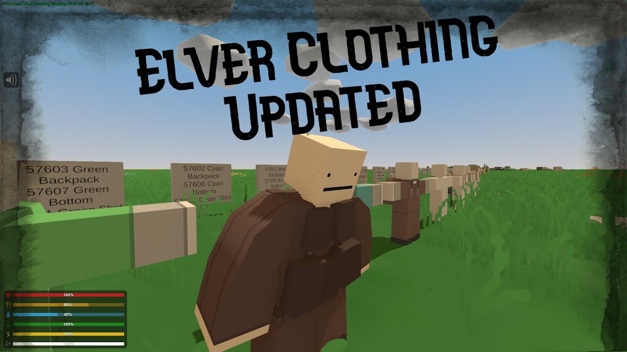 Unturned Elver Clothing Updated YouTube
