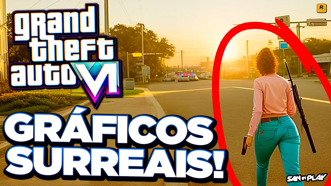 GTA 6 terá GRÁFICOS SURREAIS e usará 100% do PS5/XBOX 