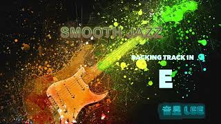 Backing track - Smooth jazz  in E(75 bpm)