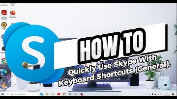 How To Quickly Use Skype With Keyboard Shortcuts (General) in PC