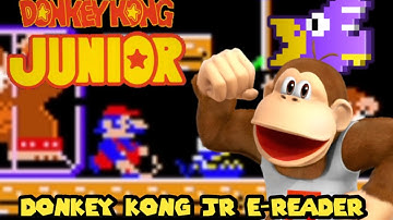Retro Nintendo Commercial: Donkey Kong Jr. E- Reader